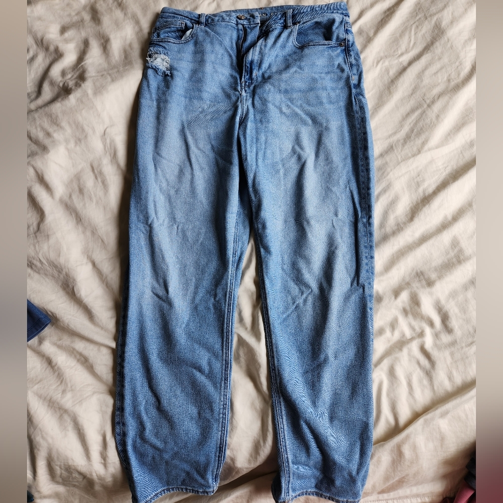 American Eagle Curvy Straight Leg Jeans Long